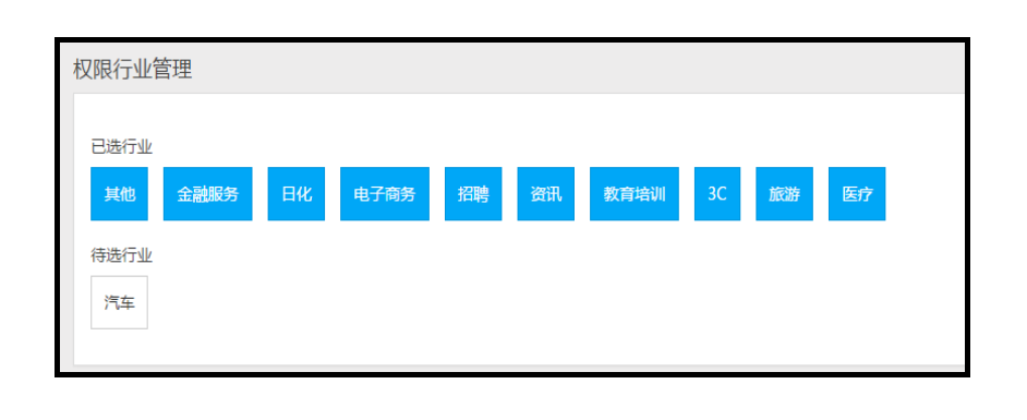 360权限行业管理