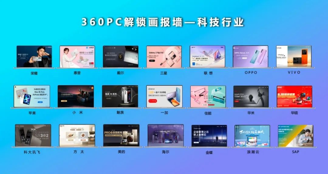 通过与360广告营销产品的多样组合。